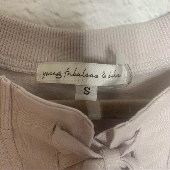 NWT Young Fabulous & Broke Payton Crew Sweatshirt - Picture 10 of 13